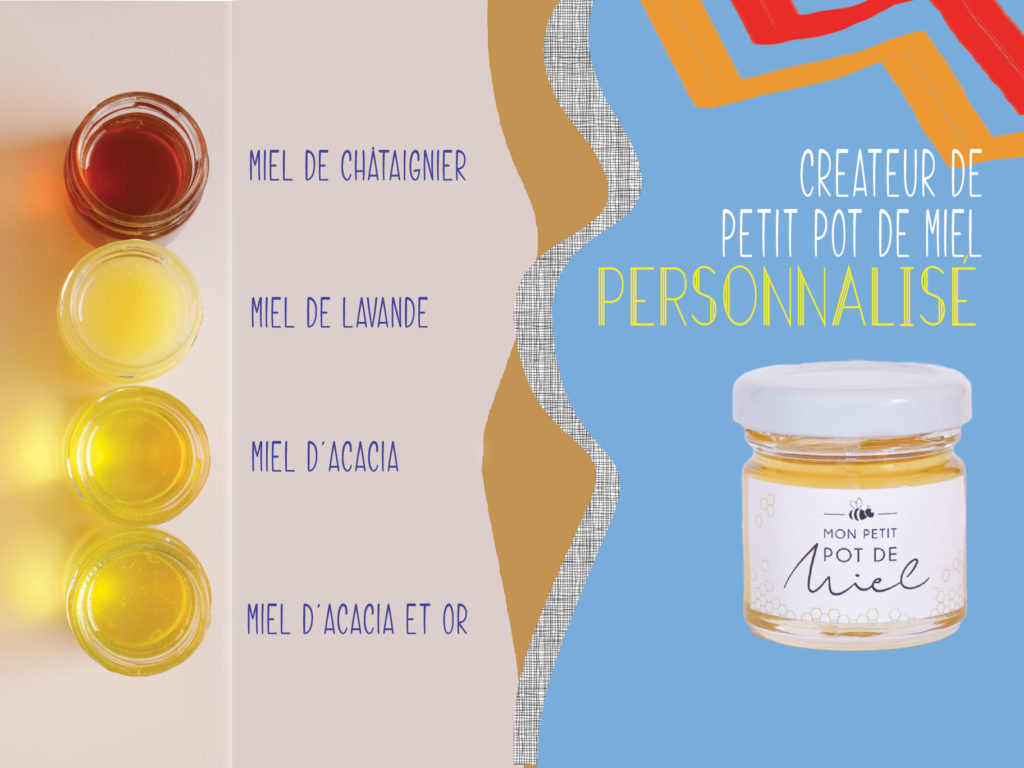 Mon Petit Pot de Miel créateur de cadeau personnalisé